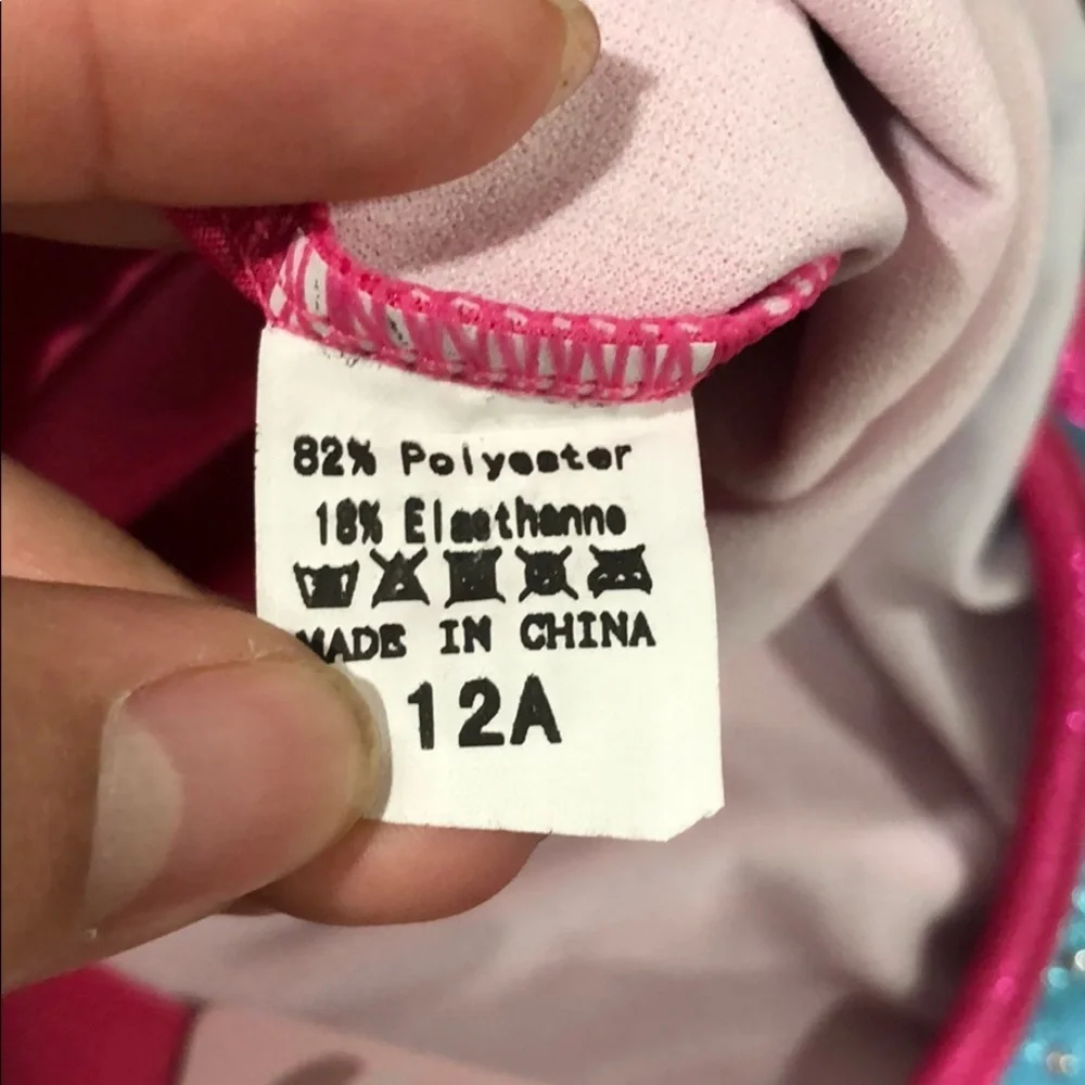 NWT PINK SWIRL LEOTARD